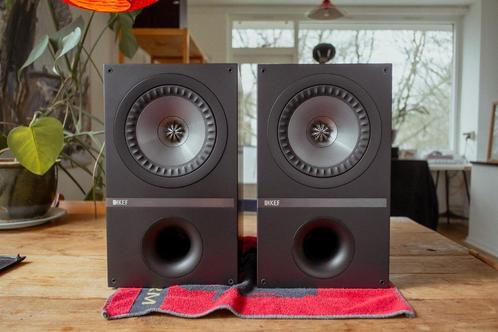 KEF Q300 Boekenplank Speakers (Zwart), Audio, Tv en Foto, Luidsprekers, Zo goed als nieuw, Front, Rear of Stereo speakers, 60 tot 120 watt