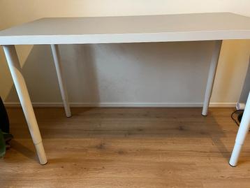 Modern klein bureau grijs met wit - IKEA - afbeelding 2