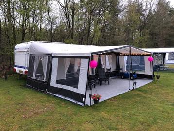 Caravan Hobby 560 Easy de Luxe mover, voortent, luifel