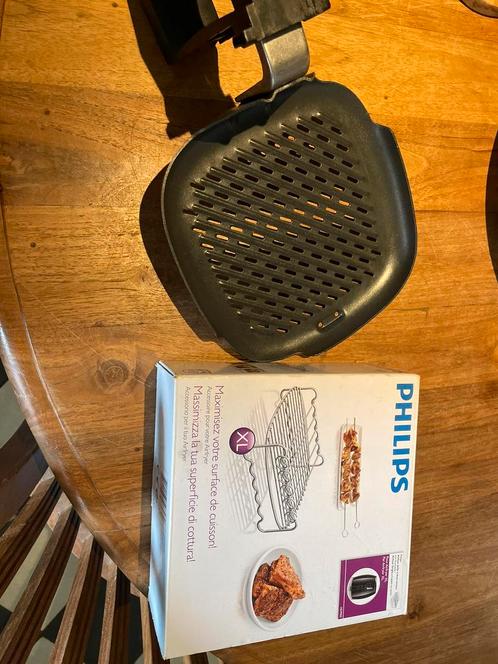 Philips Essential bakplaat en grillrekje, Witgoed en Apparatuur, Airfryers, Zo goed als nieuw, Airfryer, Ophalen of Verzenden