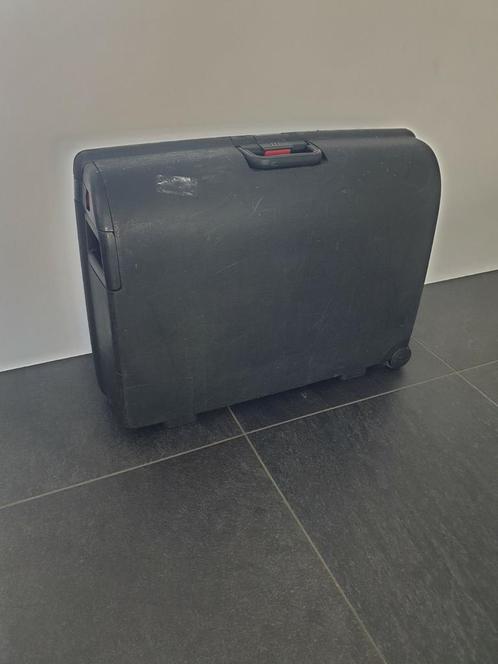 Zwarte Carlton koffer hardcase ruimbagage, Sieraden, Tassen en Uiterlijk, Koffers, Gebruikt, Hard kunststof, 70 cm of meer, Wieltjes