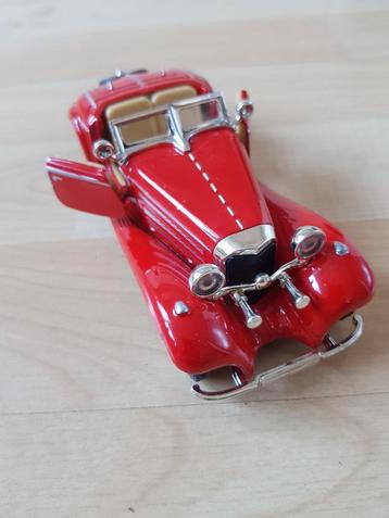 Mercedes benz 500 k. Schaalmodel 1:28. 