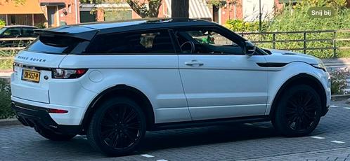 Dikke Evoque coupé   White black pano full option, Auto's, Land Rover, Particulier, 4x4, ABS, Adaptieve lichten, Adaptive Cruise Control