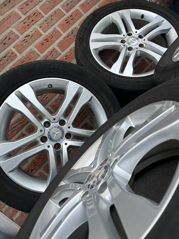 ZGAN 5x112 Originele Mercedes velgen 18inch met zomerbanden