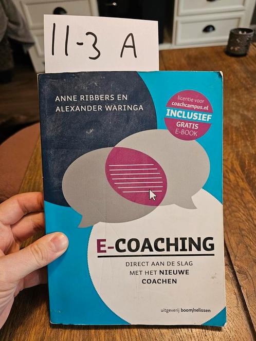 Anne Ribbers - E-coaching, Boeken, Advies, Hulp en Training, Zo goed als nieuw, Ophalen of Verzenden
