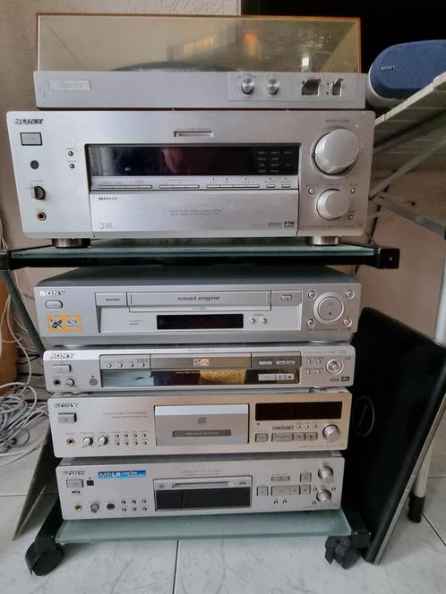 Sony vintage stereo instalatie TE KOOP!!, Audio, Tv en Foto, Professionele Audio-, Tv- en Video-apparatuur, Gebruikt, Ophalen