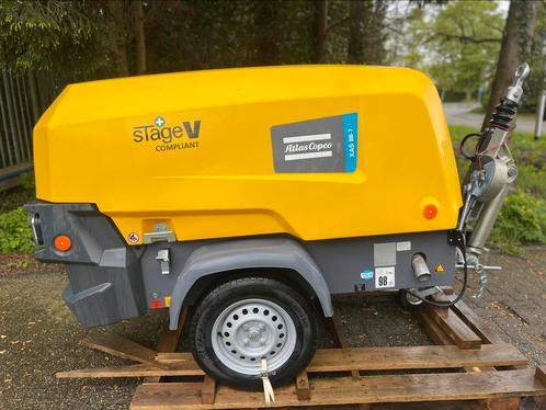 Atlas copco xas 88-7 Compressor, Doe-het-zelf en Verbouw, Compressors, 100 liter of meer, 800 liter/min of meer, Ophalen of Verzenden