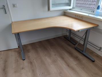MOET WEG IKEA Galant beuken Hoekbureau 160x120x80x60cm - afbeelding 3 MOET WEG IKEA Galant beuken Hoekbureau 160x120x80x60cm - afbeelding 3