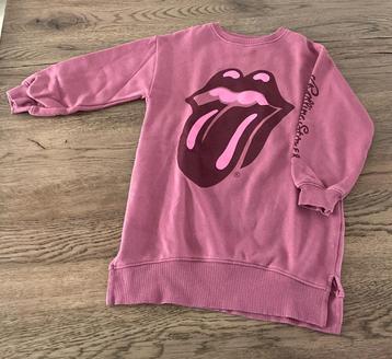 Zara sweaterjurk Rolling Stones 116