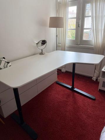 IKEA BEKANT Hoekbureau Links - Wit/Zwart - afbeelding 2 IKEA BEKANT Hoekbureau Links - Wit/Zwart - afbeelding 2