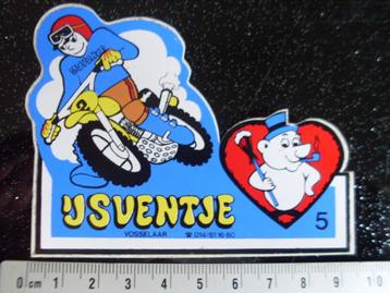 sticker ijsventje vosselaar logo nr 5 motorcross motocross