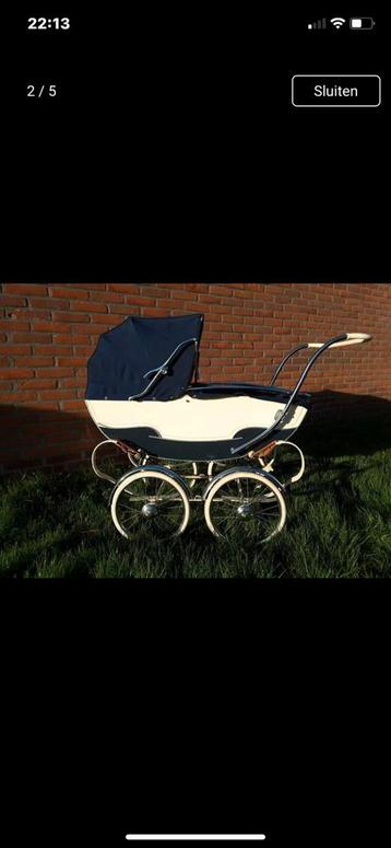 Jaren 50. Mutsears. Kinderwagen. Vintage. 