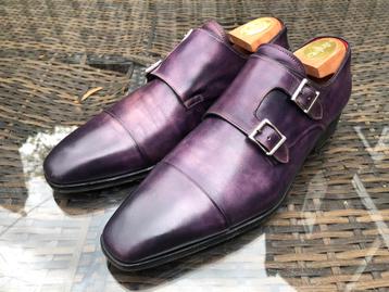 Santoni per Oger gespschoen model 7508 maat 7,5 UK/EU 41,5