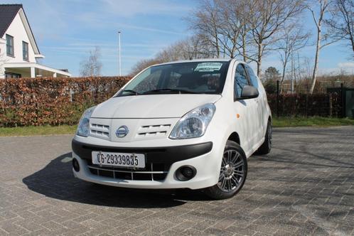 Nissan Pixo suzuki 1.0 50KW 5D 2011 Wit, Auto's, Nissan, Particulier, Pixo, ABS, Adaptieve lichten, Airbags, Airconditioning, Alarm