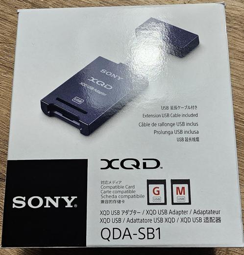 Nieuwe Sony QDA-SB1 USB 3.1 XQD Card Reader / Writer, Computers en Software, Geheugenkaartlezers, Nieuw, Verzenden