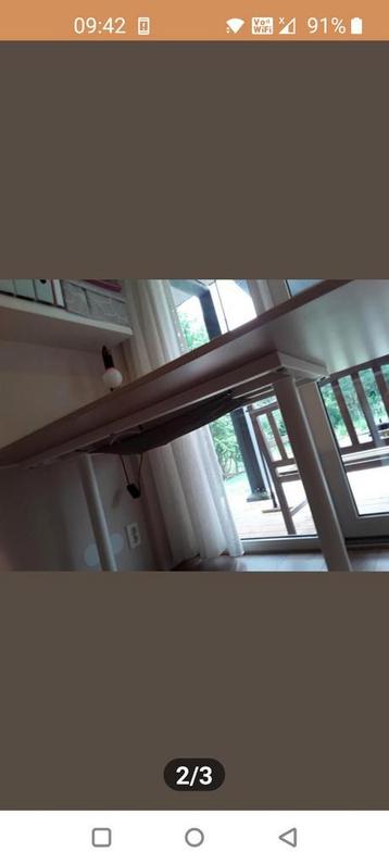Ikea verstelbaar bureau Bekant. - afbeelding 2 Ikea verstelbaar bureau Bekant. - afbeelding 2