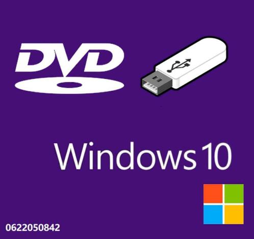 Windows 10 CD | Windows 10 USB | Windows 10 DVD 💿, Computers en Software, Besturingssoftware, Nieuw, Windows, Ophalen of Verzenden