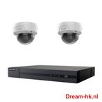 5MP Hikvision IP PoE set/NVR + 2x 5MP camera (met microfoon)