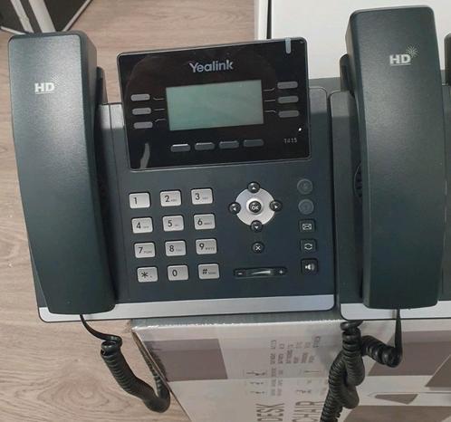 4x YEALINK T41S VOIP PHONE (SIP), Telecommunicatie, Datacommunicatie en VoIP, Zo goed als nieuw, Telefoon, Ophalen of Verzenden