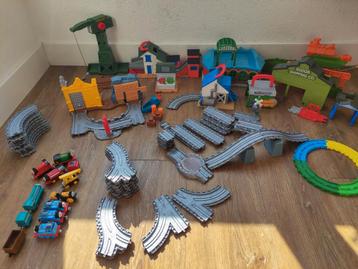 Thomas de trein treinrails locomotieven huisjes 