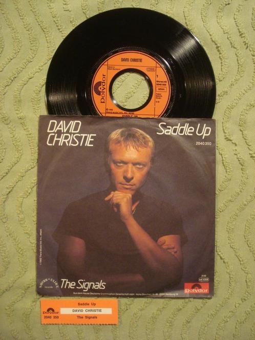 David Christie 7" Vinyl Single: ‘Saddle up’ (Duitsland), Cd's en Dvd's, Vinyl Singles, Single, Pop, 7 inch, Ophalen of Verzenden