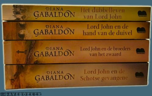 Lord John - Diana Gabaldon - Boekerij - 4x - Paperback, Boeken, Fantasy, Gelezen, Ophalen of Verzenden