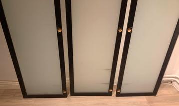 3x IKEA PAX KAST DEUREN zwart/bruin - afbeelding 4 3x IKEA PAX KAST DEUREN zwart/bruin - afbeelding 4