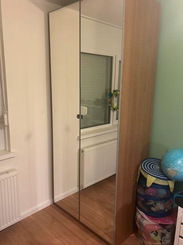 Ikea Pax Kast 100x58x236cm-spiegel deur - afbeelding 1 Ikea Pax Kast 100x58x236cm-spiegel deur - afbeelding 1