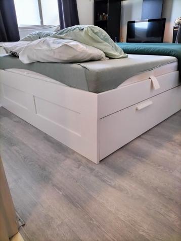 Ikea BRIMNES tweepersoonsbed - afbeelding 2 Ikea BRIMNES tweepersoonsbed - afbeelding 2