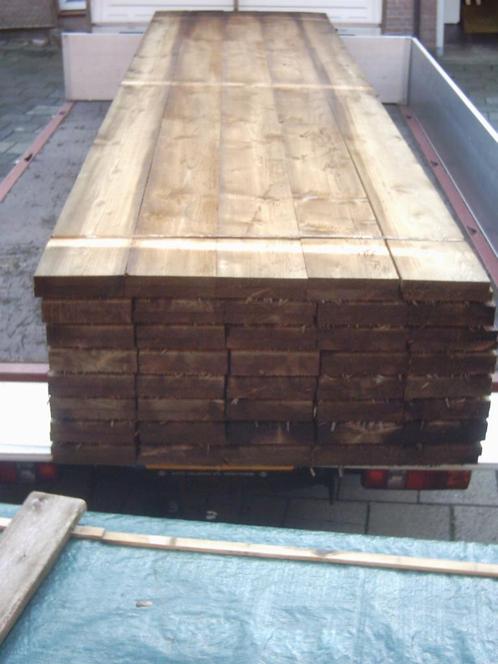Fijnbezaagde planken 25 x 200 mm. 35/ 4 mtr., Tuin en Terras, Palen, Balken en Planken, Nieuw, Planken, Ophalen