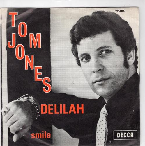 TOM JONES  -  Delilah, Cd's en Dvd's, Vinyl Singles, Gebruikt, Single, Pop, 7 inch, Verzenden