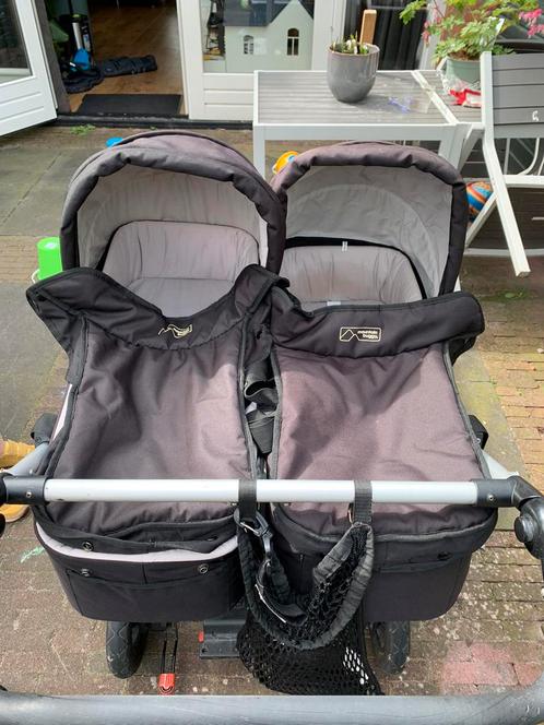 Tweelingwagen mountain buggy duo, Kinderen en Baby's, Tweelingen en Meerlingen, Gebruikt, Kinderwagen of Buggy, Ophalen