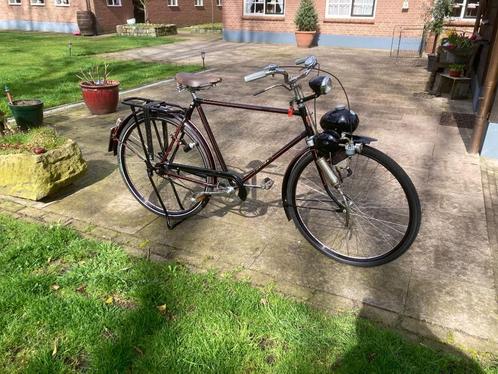 Goricke fiets met berini m13 hulpmotor eitje, Fietsen en Brommers, Brommeronderdelen | Oldtimers, Gebruikt, Overige merken, Overige typen