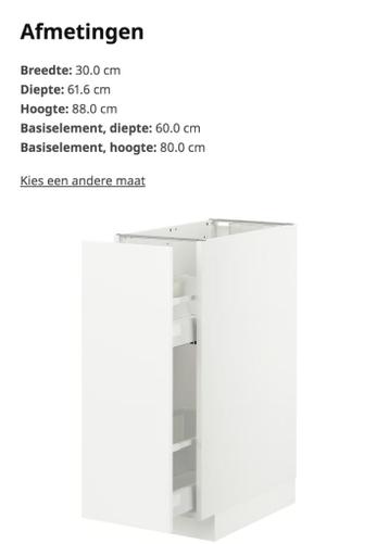 Nieuwe IKEA METOD ladekast + MAXIMERA uittrekbare lade - afbeelding 8 Nieuwe IKEA METOD ladekast + MAXIMERA uittrekbare lade - afbeelding 8