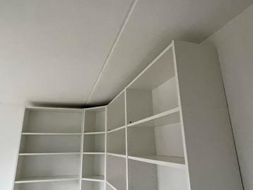 Witte Billy boekenkasten incl hoekkast, 237cm hoog - afbeelding 5 Witte Billy boekenkasten incl hoekkast, 237cm hoog - afbeelding 5