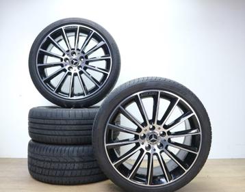 Mercedes C-klasse 19 inch AMG velgen w205 s205 + zomerbanden