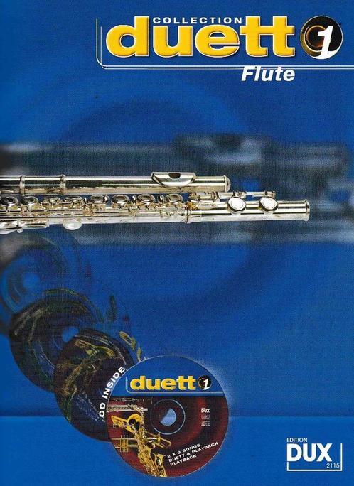 Duett Flute Collection Met CD ( 3939 ), Muziek en Instrumenten, Bladmuziek, Zo goed als nieuw, Dwarsfluit of Piccolo, Verzenden