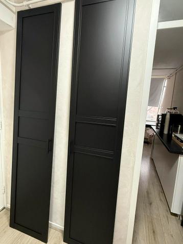 Pax Flisberget antraciet deuren 50x229cm - afbeelding 2 Pax Flisberget antraciet deuren 50x229cm - afbeelding 2