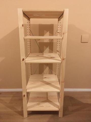 NIEUW! IVAR stellingkast 48x50x124 massief grenen - afbeelding 4 NIEUW! IVAR stellingkast 48x50x124 massief grenen - afbeelding 4