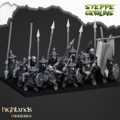 Steppe Goblins 15x - Highlands Miniatures, Hobby en Vrije tijd, Wargaming, Nieuw, Figuurtje(s), Verzenden