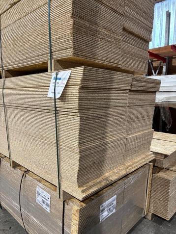 OSB 12 mm 59 x 244 cm, rondom mes en groef