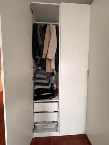 Witte Kledingkast met Veel Opbergruimte - White Wardrobe - afbeelding 4 Witte Kledingkast met Veel Opbergruimte - White Wardrobe - afbeelding 4