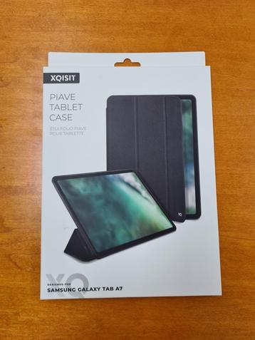 Xqisit Piave Samsung Galaxy Tab A7 Book Case Zwart - A1\P2