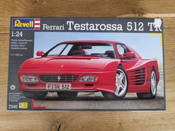 Ferrari Testarossa 512 TR modelbouwdoos