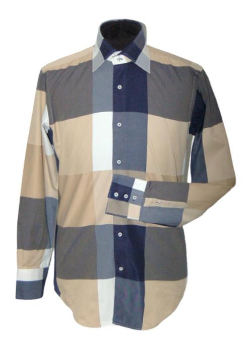 NIEUW CIRCLE OF GENTLEMEN geblokt overhemd, shirt, Mt. 39, Kleding | Heren, Overhemden, Nieuw, Halswijdte 39/40 (M), Overige kleuren