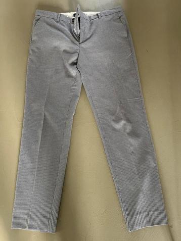 Scotch & Soda pantalon geruit zwart-wit 34/32