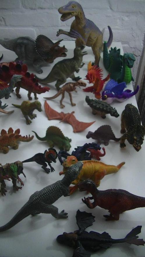 Grote set Dino's en Draken, Kinderen en Baby's, Speelgoed | Actiefiguren, Zo goed als nieuw, Ophalen of Verzenden