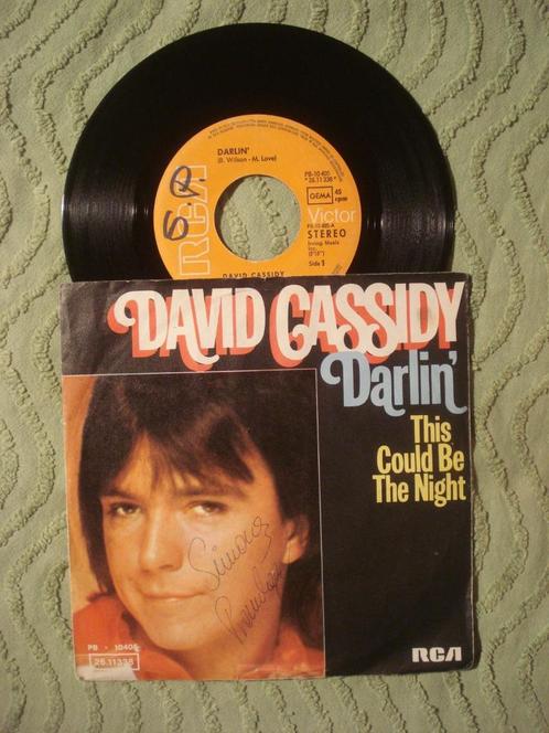 David Cassidy 7" Vinyl Single: ‘Darlin’’ (Duitsland), Cd's en Dvd's, Vinyl Singles, Single, Pop, 7 inch, Ophalen of Verzenden
