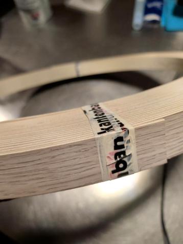 Verona Eiken Kantenband - 75m rol