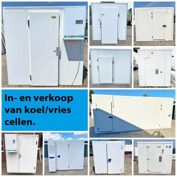 Koelcel / Vriescel diverse maten,175 stuks op voorraad !!